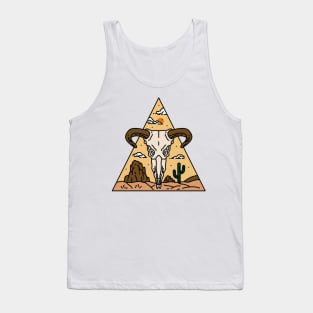 Ox skull Tank Top